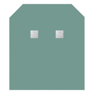 Зеркало со шлифованной кромкой 70x80см Evoform Primary BY 0071