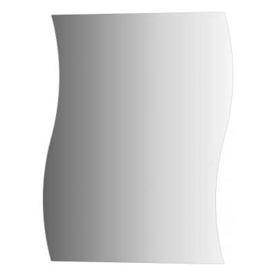 Зеркало со шлифованной кромкой 45x55см Evoform Primary BY 0097