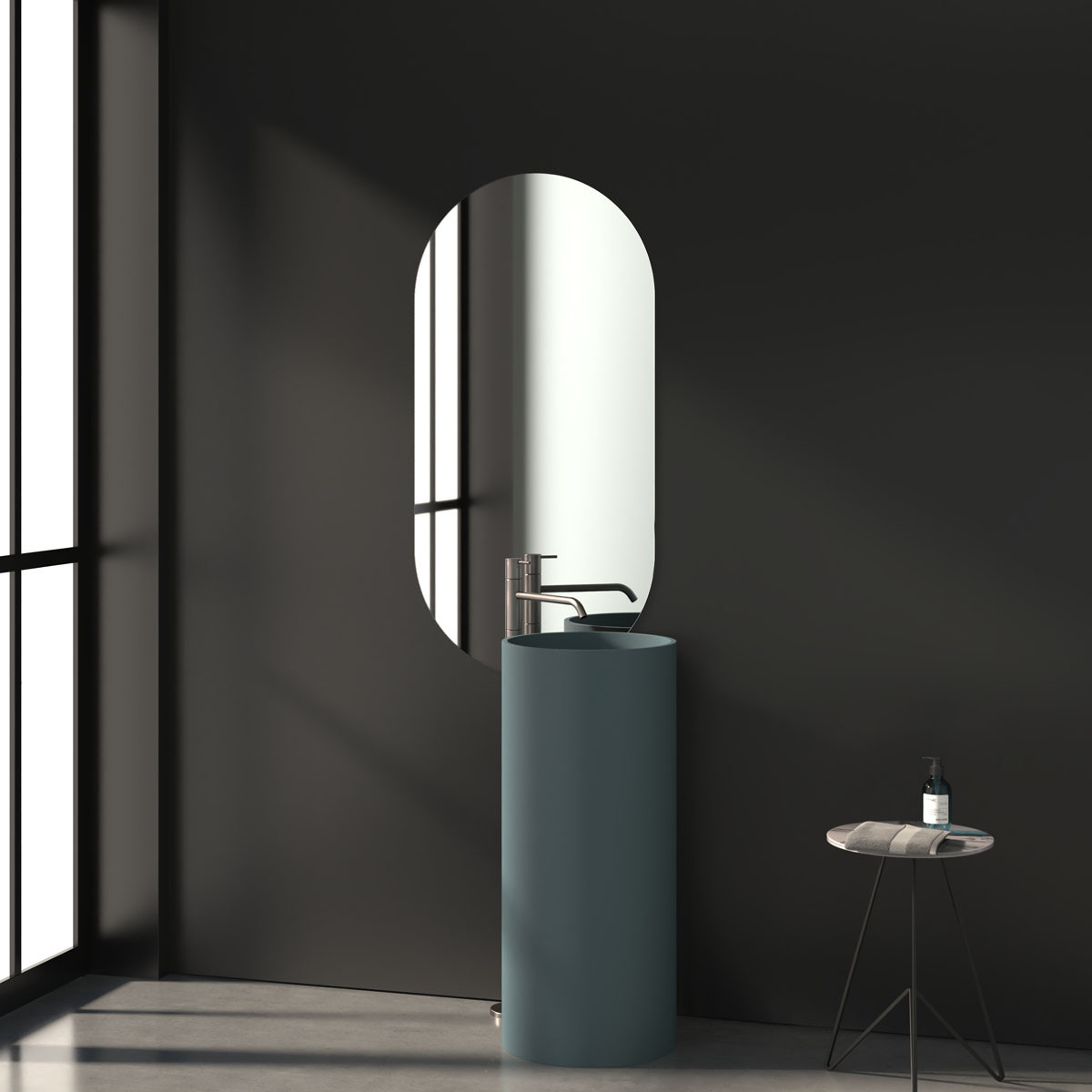 Зеркало со шлифованной кромкой 60x120см Evoform Primary BY 0123