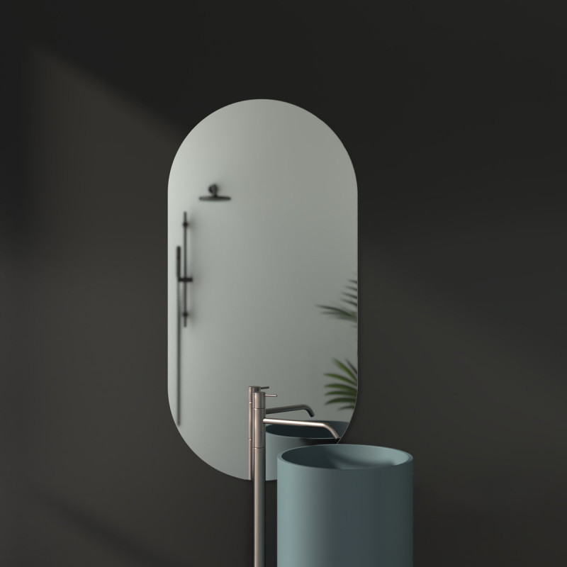 Зеркало со шлифованной кромкой 60x120см Evoform Primary BY 0123