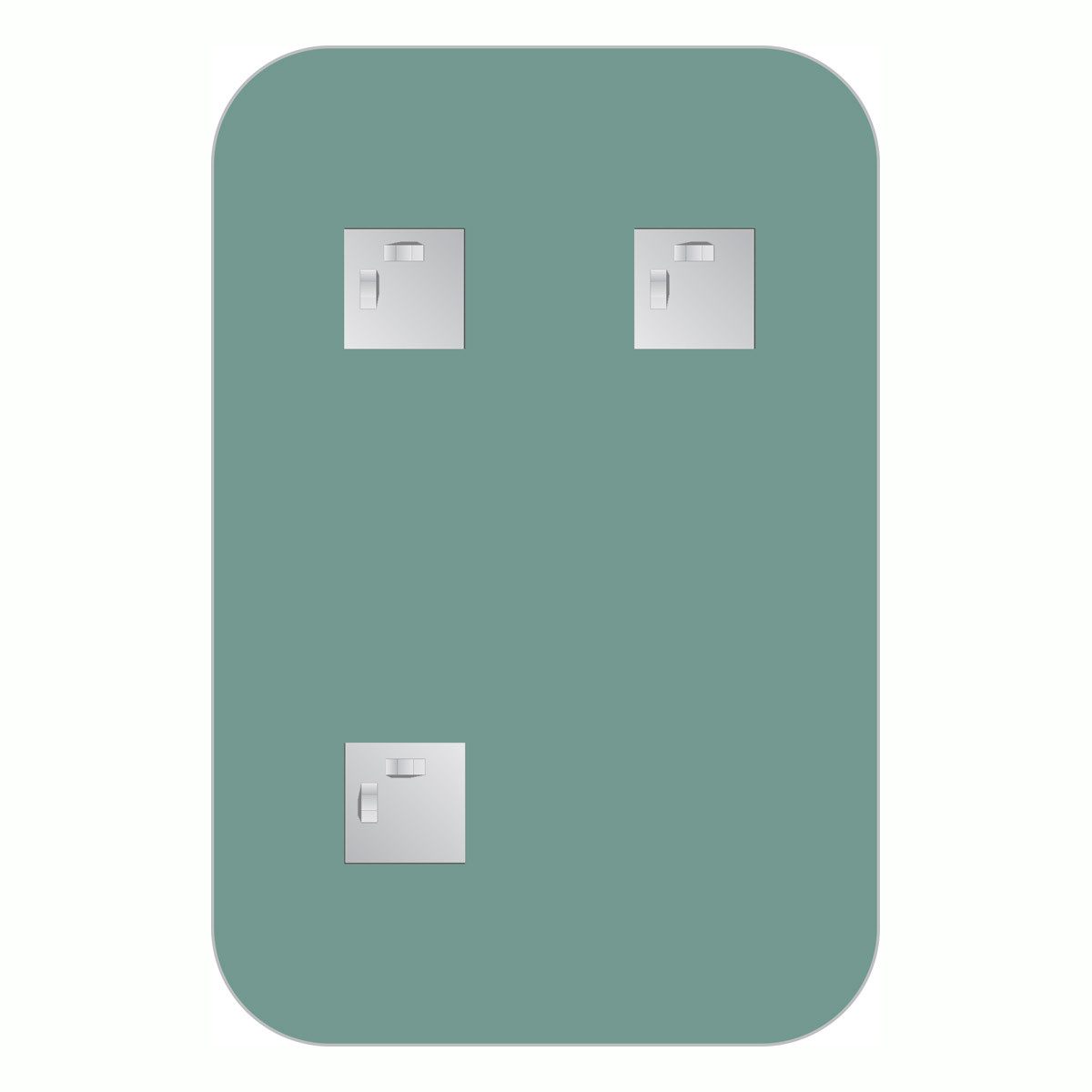 Зеркало со шлифованной кромкой 40x60см Evoform Primary BY 0125