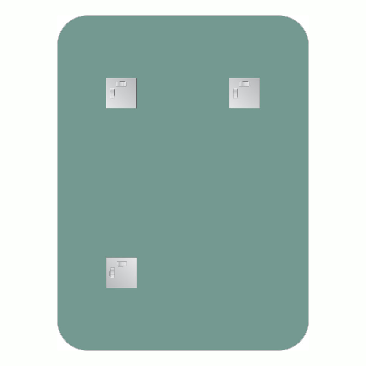 Зеркало со шлифованной кромкой 60x80см Evoform Primary BY 0128