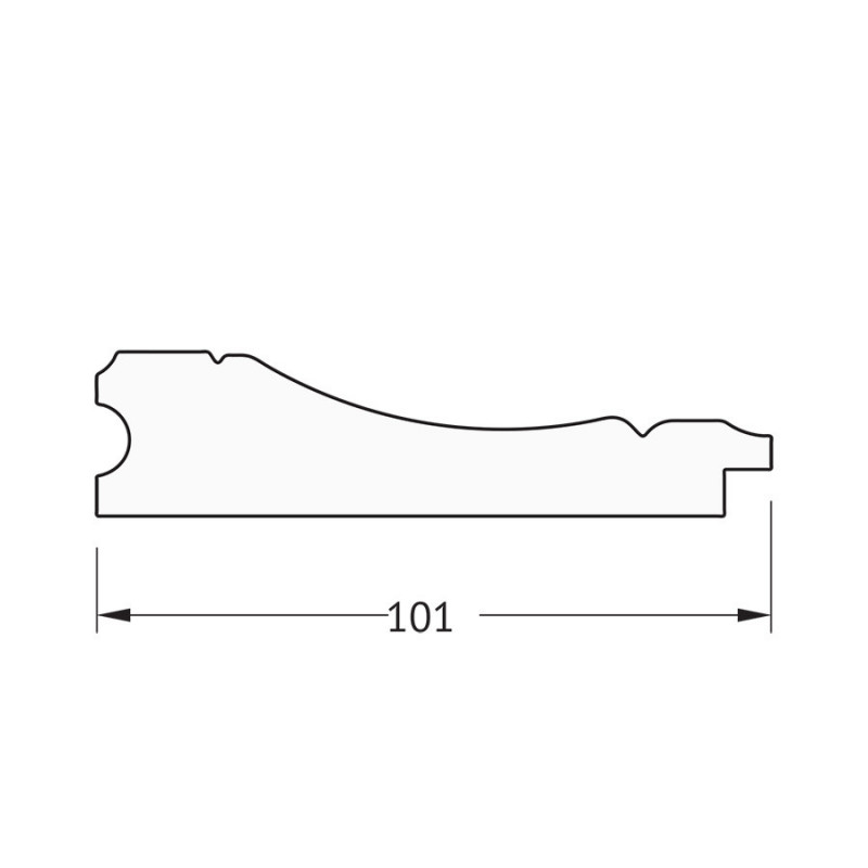 Зеркало в багетной раме - вензель серебряный 63х83см Evoform Definite BY 3064