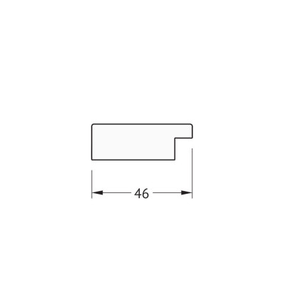 Зеркало в багетной раме - волна алюминий 68х88см Evoform Octagon BY 7012