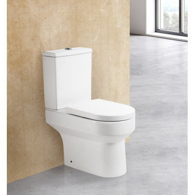 Сиденье быстросъемное, дюропласт, soft close, металлическое крепление Belbagno BB865SC