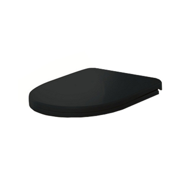 Сиденье для унитаза дюропласт микролифт черное Circulo Selena C101NM