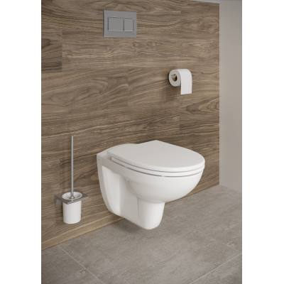 Сиденье с крышкой термопласт с быстросъёмными петлями NORM Fit 804-003-701