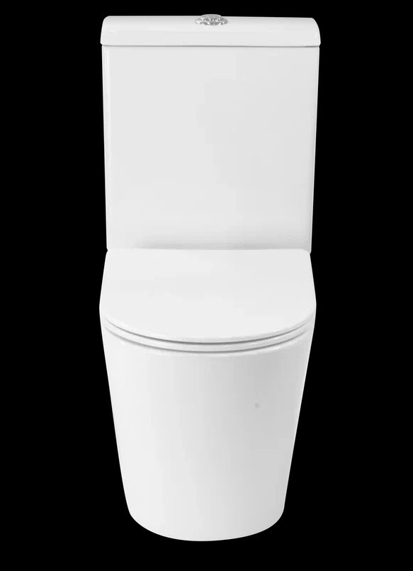 Унитаз-компакт, безободковый Circulo сиденье микролифт Selena C011WG