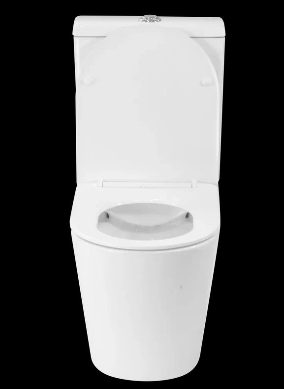 Унитаз-компакт, безободковый Circulo сиденье микролифт Selena C011WG