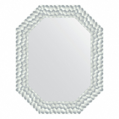 Зеркало в багетной раме - перламутровые дюны 61х76см Evoform Octagon BY 7302
