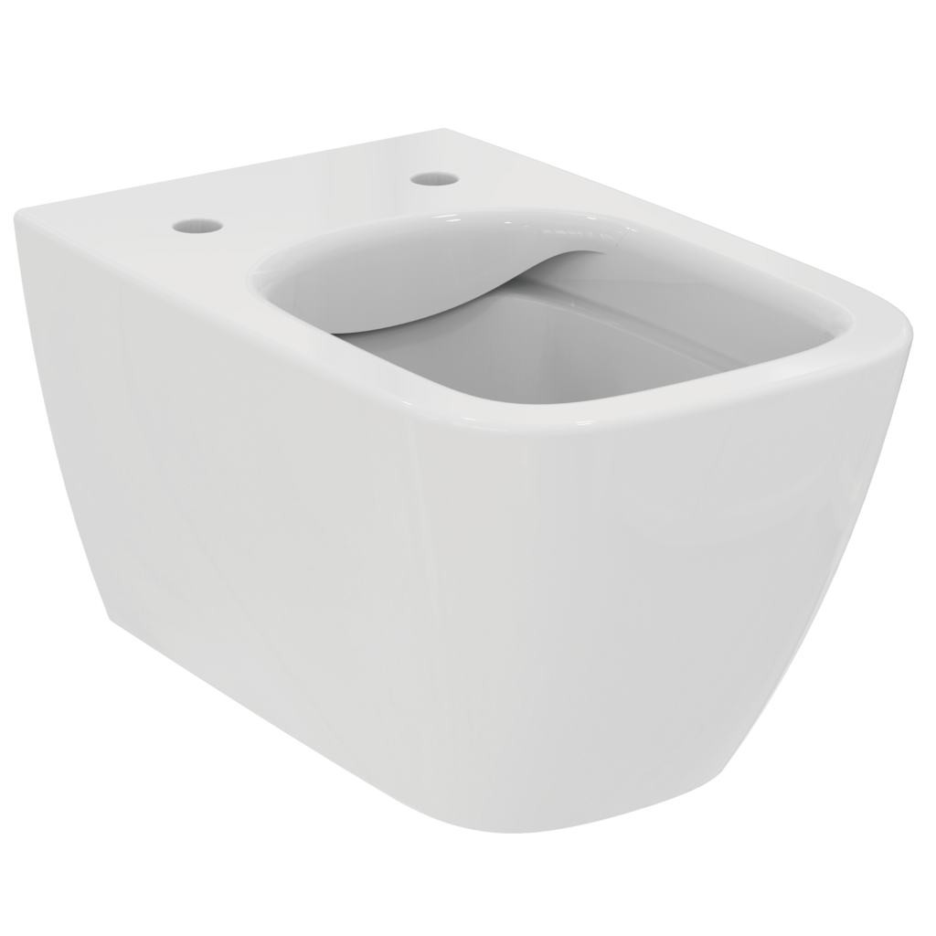 Подвесной безободковый унитаз Ideal Standard I.Life B, с технологией RimLS+, T461401