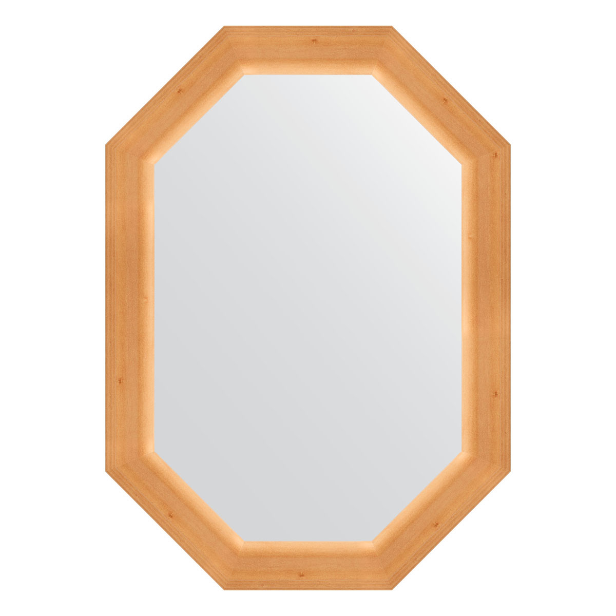 Зеркало в багетной раме - сосна 51х71см Evoform Octagon BY 7061