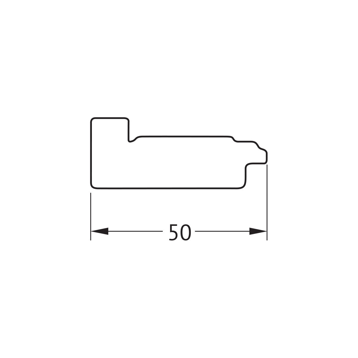 Зеркало в багетной раме - состаренное дерево с плетением 59х59см Evoform Octagon BY 7413