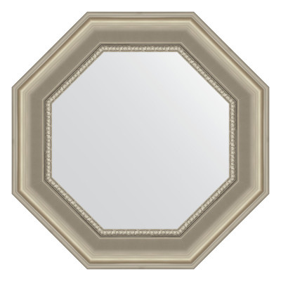 Зеркало в багетной раме - хамелеон 57х57см Evoform Octagon BY 3793