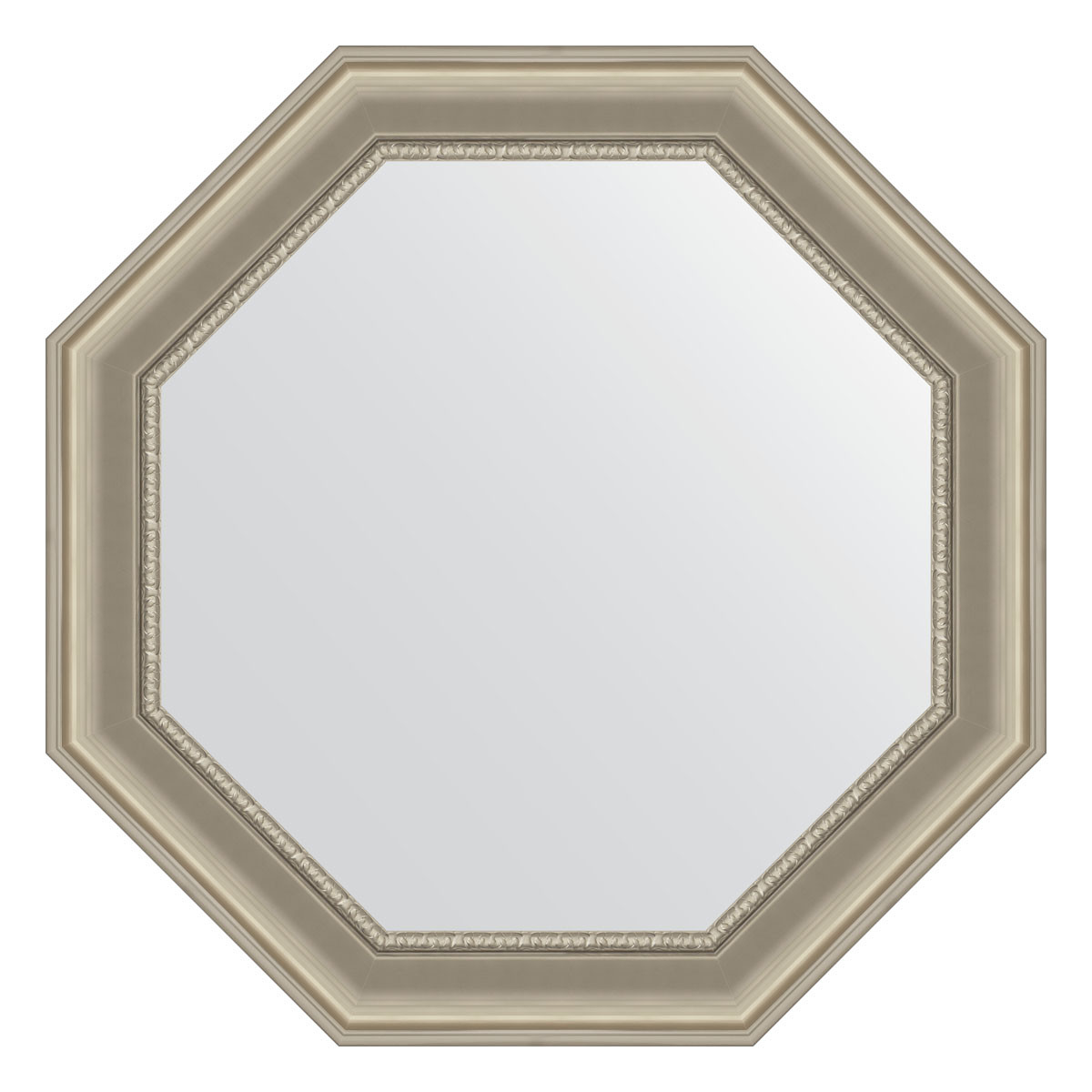 Зеркало в багетной раме - хамелеон 77х77см Evoform Octagon BY 3795