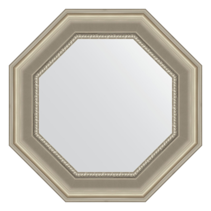 Зеркало в багетной раме - хамелеон 61х61см Evoform Octagon BY 7346