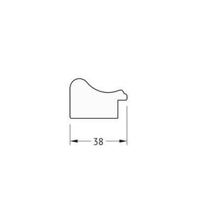 Зеркало в багетной раме - черненое серебро 61х61см Evoform Definite BY 0773