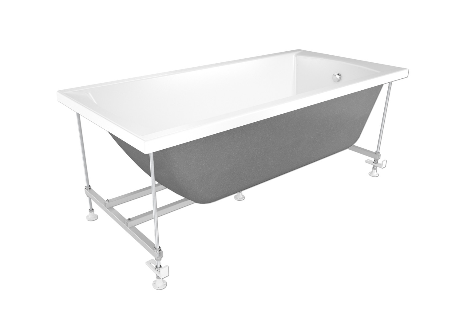 Металлический каркас для ванн 170x70см Метакам Light, Standart, Comfort