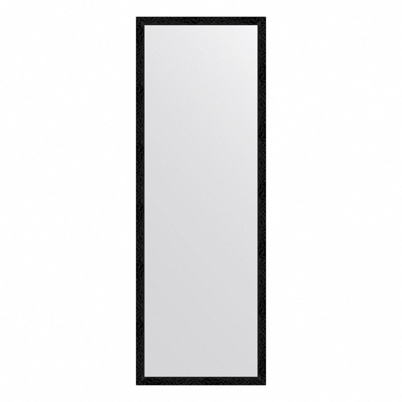 Зеркало в багетной раме - черные дюны 49х139см Evoform Definite BY 7483