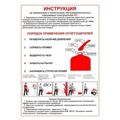 Огнетушитель порошковый ОП-2 З АВСE ЗПУ алюминий Ярпожинвест