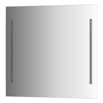 Зеркало с двумя встроенными LED светильниками 10,5W 80х75см Evoform Ledline BY 2117