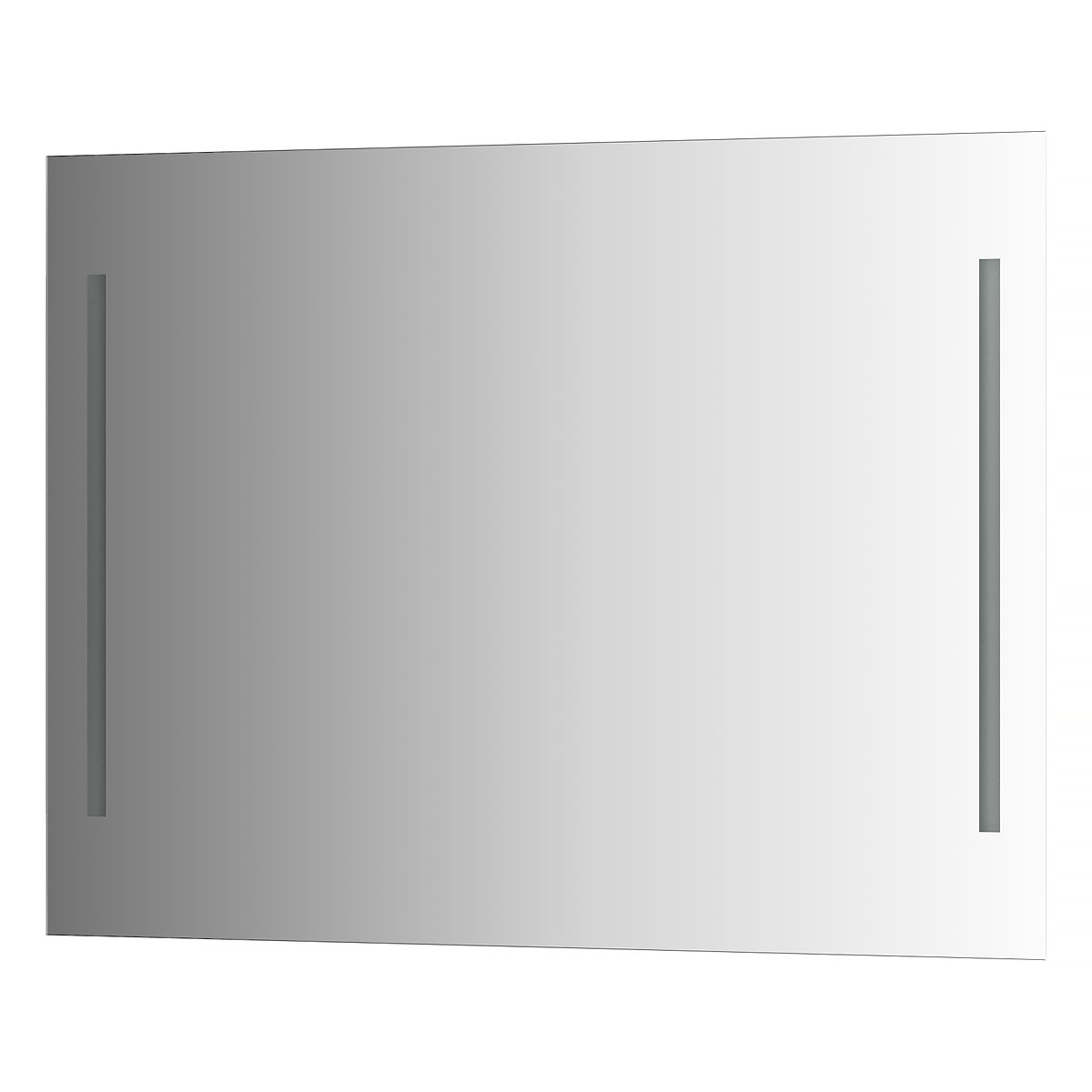 Зеркало с двумя встроенными LED светильниками 10,5W 100х75см Evoform Ledline BY 2119
