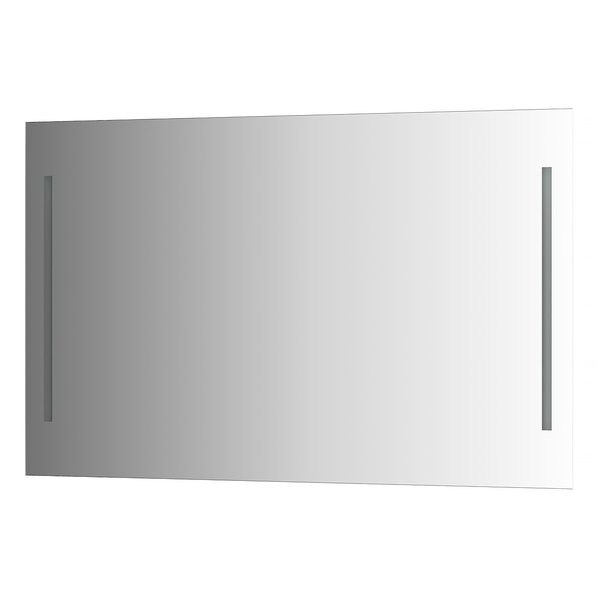 Зеркало с двумя встроенными LED светильниками 10,5W 120х75см Evoform Ledline BY 2120