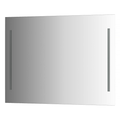 Зеркало с двумя встроенными LUM светильниками 40W 100х75см Evoform Lumline BY 2019