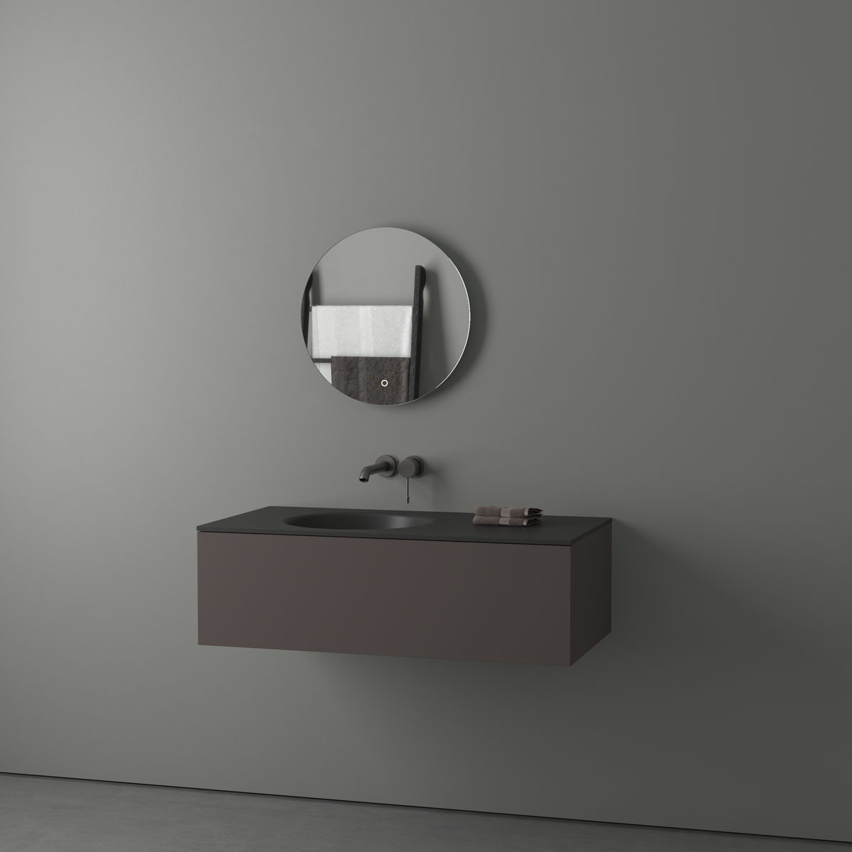 Зеркало с LED подсветкой 12W 50х50см Evoform Ledshine BY 2652