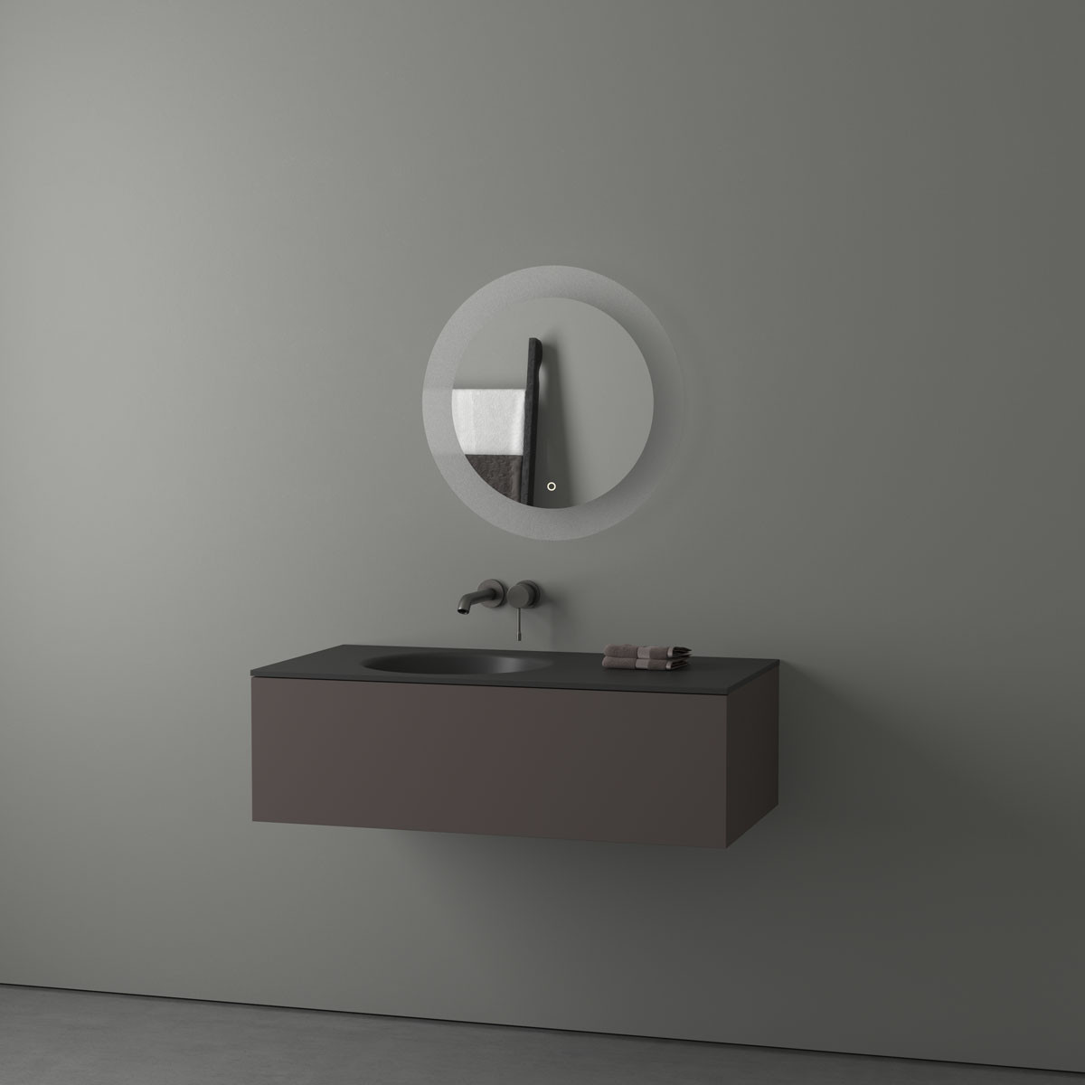 Зеркало с LED подсветкой 13,5W 60х60см Evoform Ledshine BY 2623
