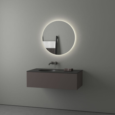 Зеркало с LED подсветкой 18W 70х70см Evoform Ledshine BY 2544