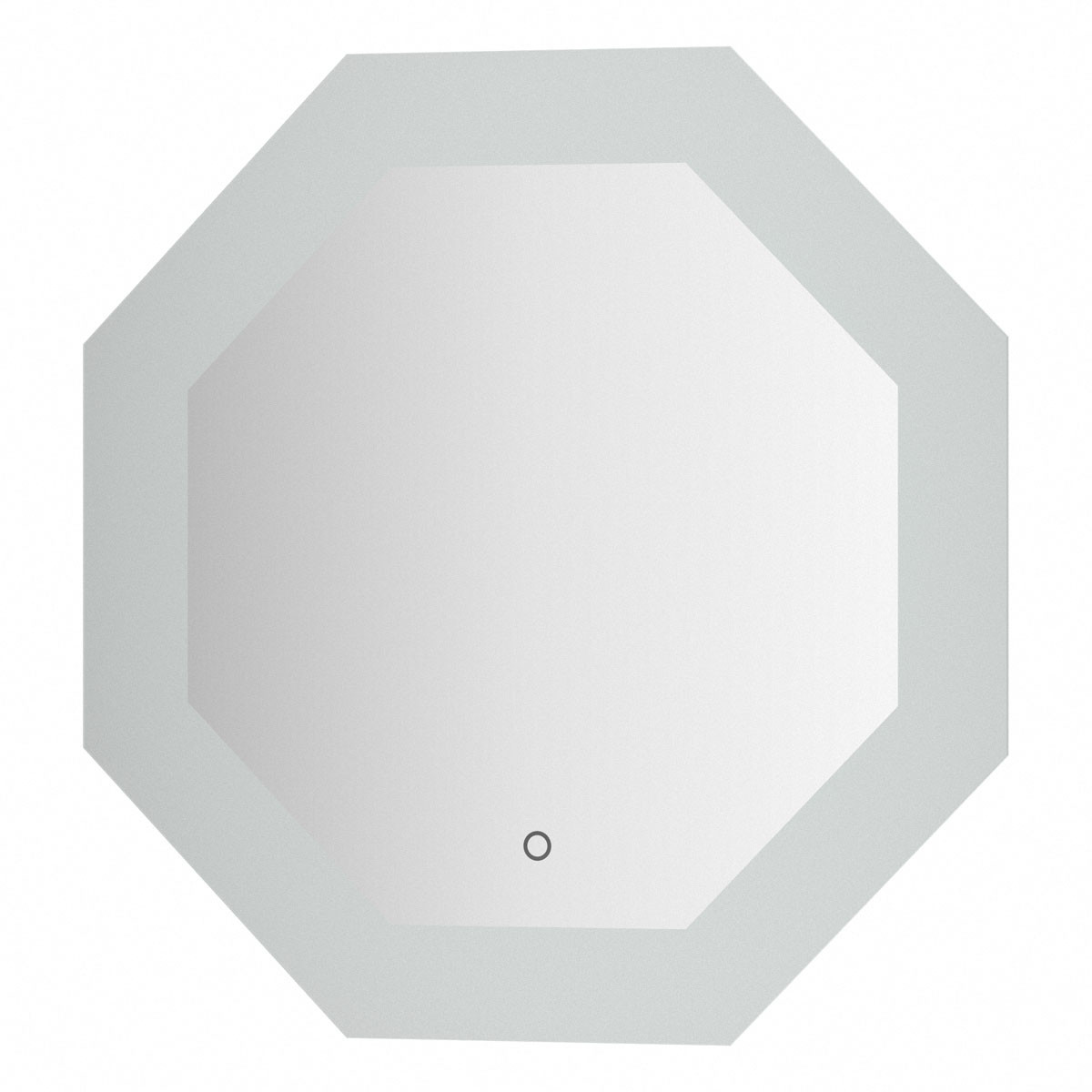 Зеркало с LED подсветкой 19W 60х60см Evoform Ledshine BY 2603