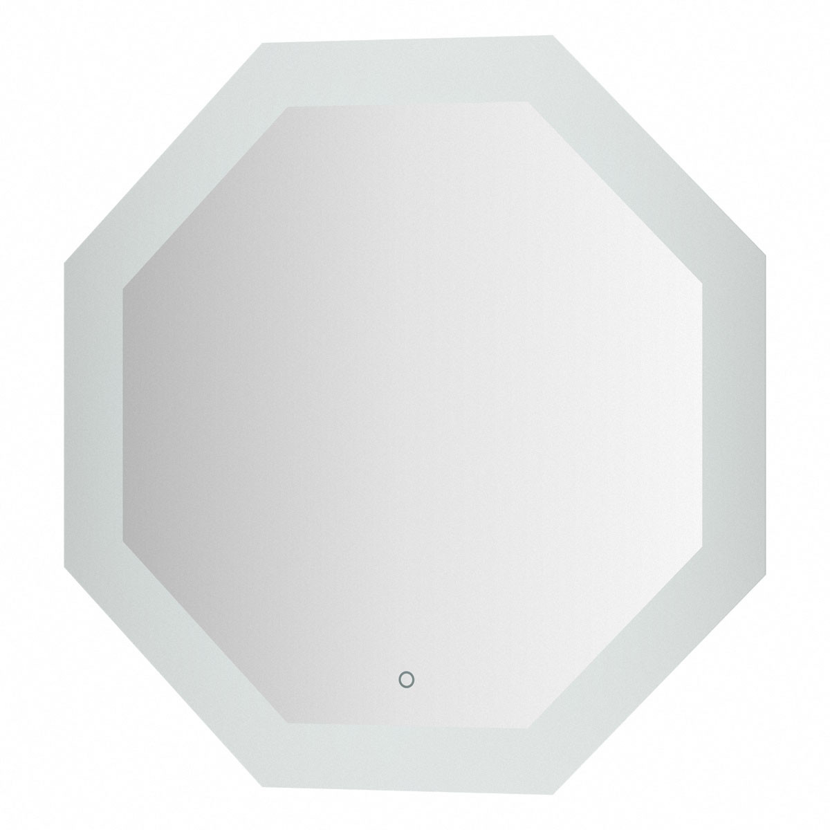Зеркало с LED подсветкой 25,5W 80х80см Evoform Ledshine BY 2605