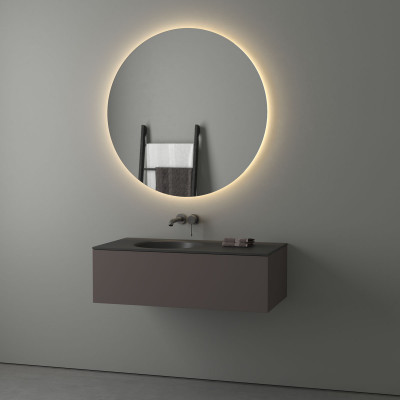 Зеркало с LED подсветкой 27W 100х100см Evoform Ledshine BY 2557