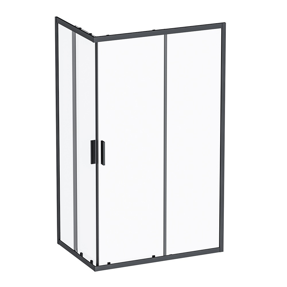 Душевой уголок черный 120x90см Am.pm Gem W93G-404-120290-BT