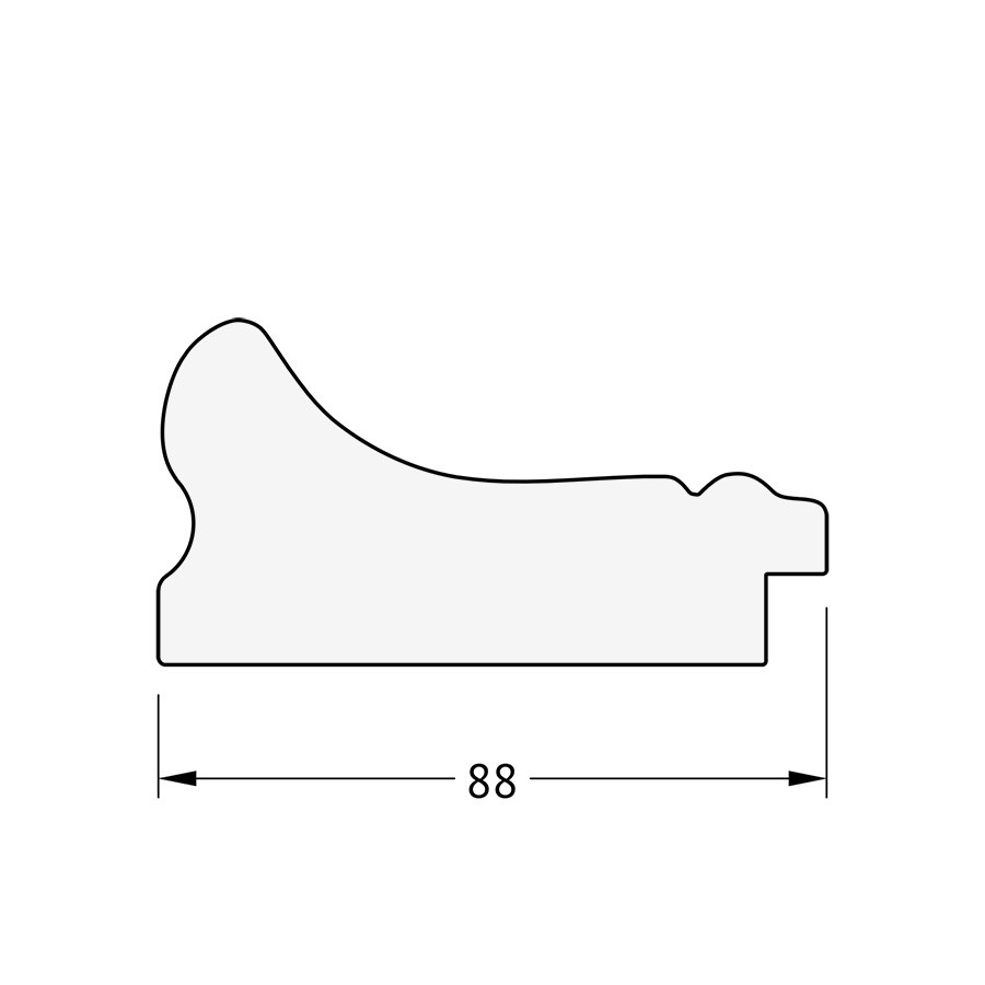 Зеркало в багетной раме с гравировкой - хамелеон 97х122см Evoform Exclusive-G BY 4364