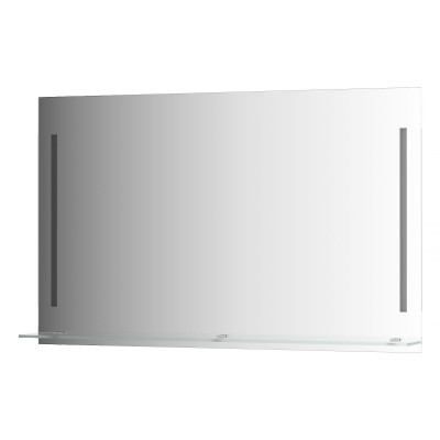 Зеркало с полкой и подсветкой - 120х75см Evoform Ledline-S BY 2167