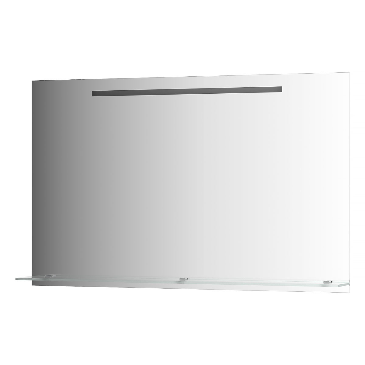 Зеркало с полкой и подсветкой - 120х75см Evoform Ledline-S BY 2159