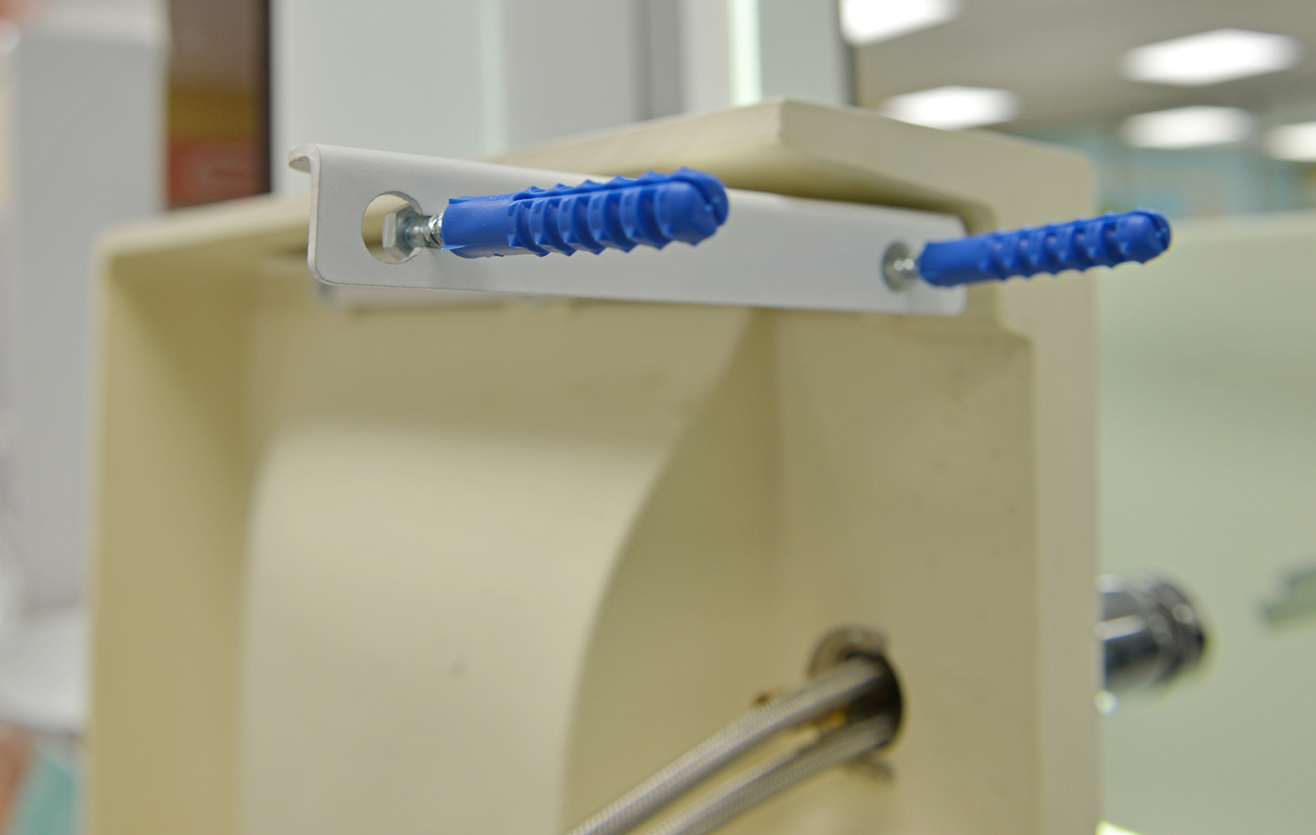 Раковина 600x600 над стиральной машиной Marka One Laundry белая У71489