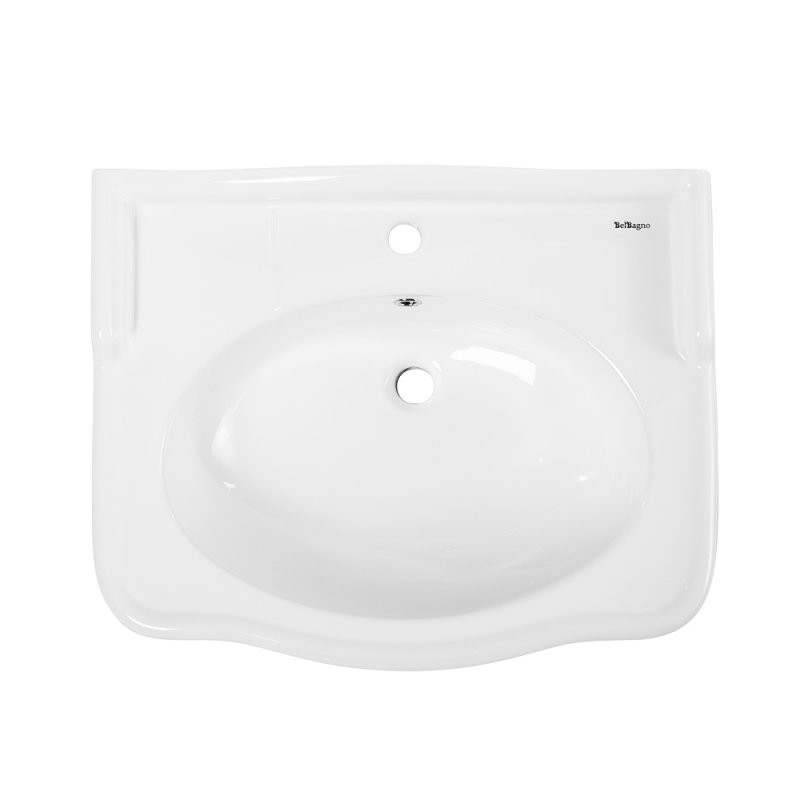 Раковина 695x580x270мм Belbagno BOHEME BB115L белая