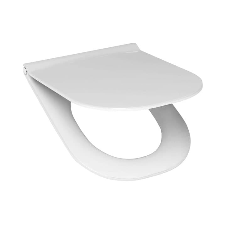 Унитаз подвесной LAUFEN Basal 530х360 Rimless, с быстросъемным сидение микролифт, белый