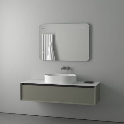 Зеркало с подсветкой - 100х70см Evoform Ledline BY 2147