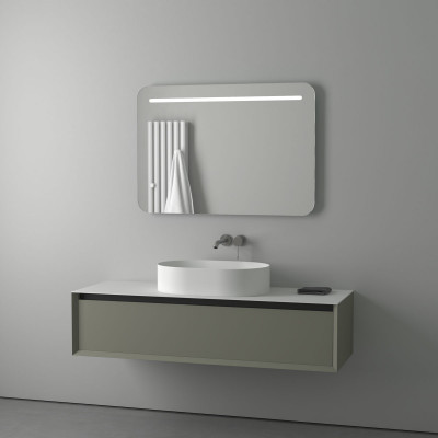 Зеркало с подсветкой - 100х70см Evoform Ledline BY 2147
