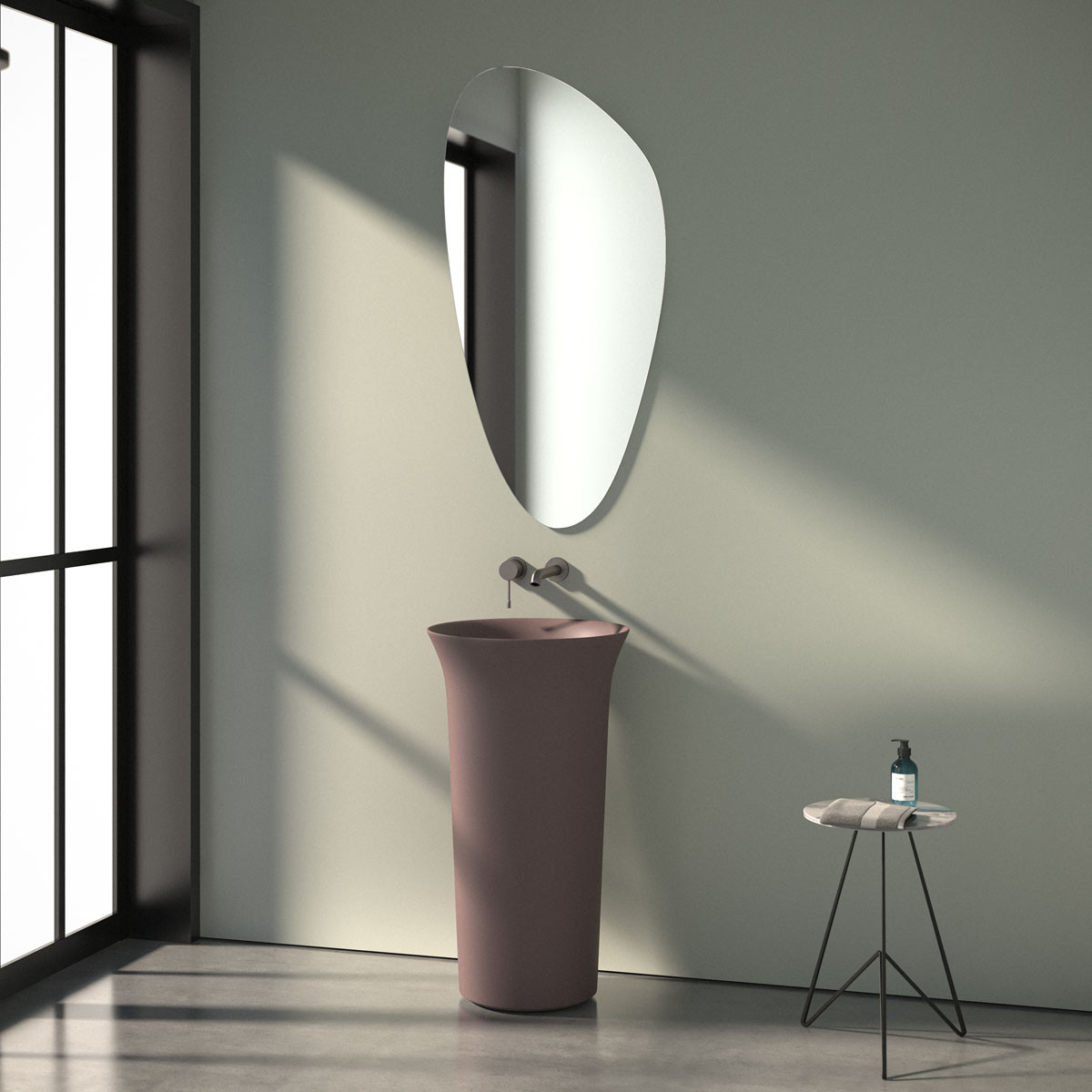 Зеркало со шлифованной кромкой 60x120см Evoform Primary BY 0119