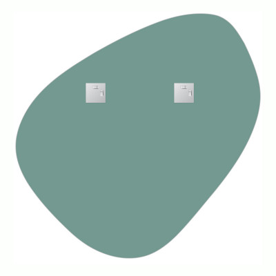 Зеркало со шлифованной кромкой 90x90см Evoform Primary BY 0116