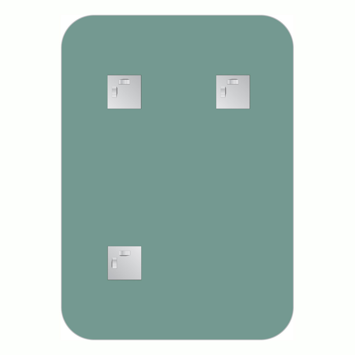 Зеркало со шлифованной кромкой 40x60см Evoform Primary BY 0125