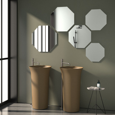 Зеркало со шлифованной кромкой 40x40см Evoform Primary BY 0072