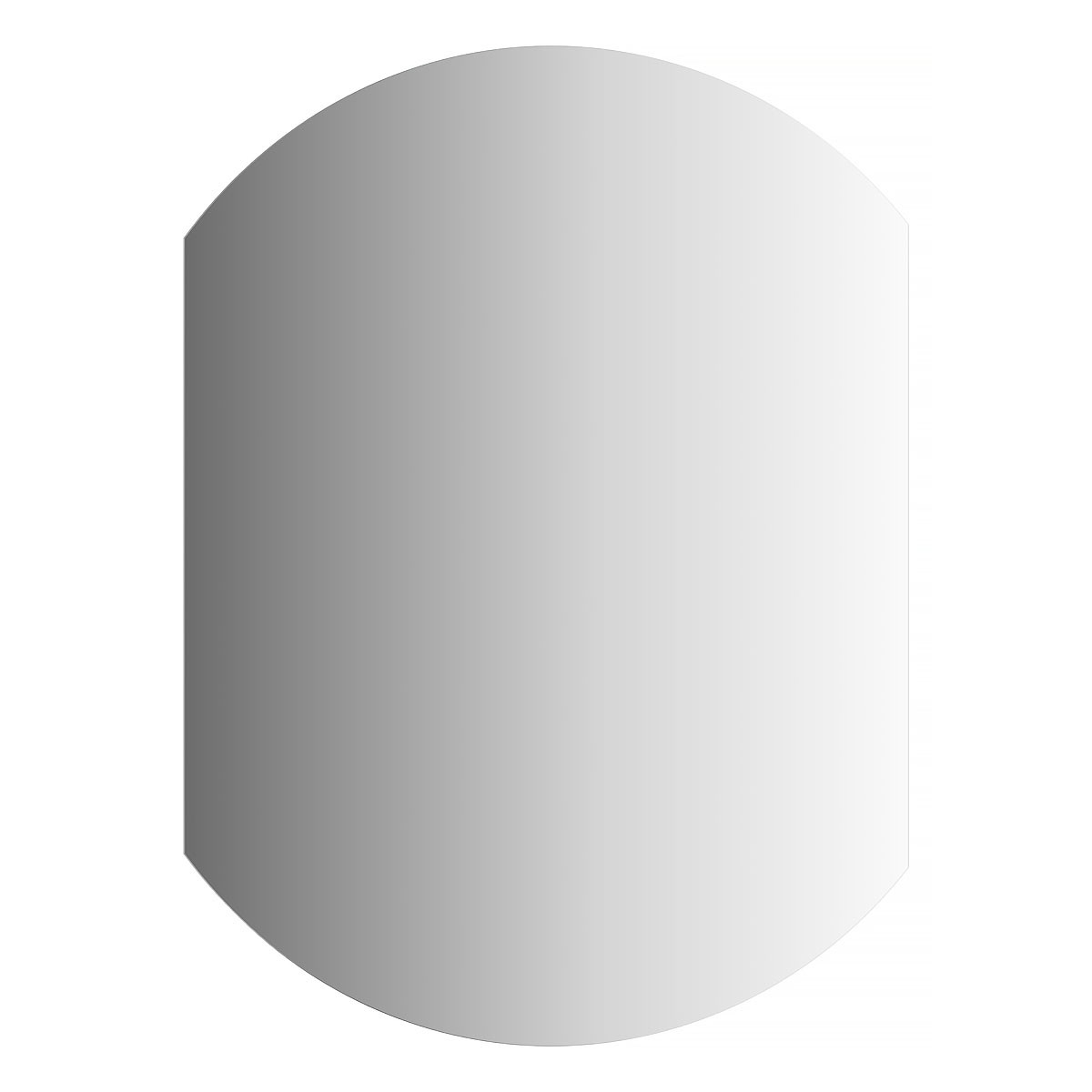 Зеркало со шлифованной кромкой 70x90см Evoform Primary BY 0056