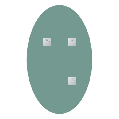 Зеркало со шлифованной кромкой 50x60см Evoform Primary BY 0029
