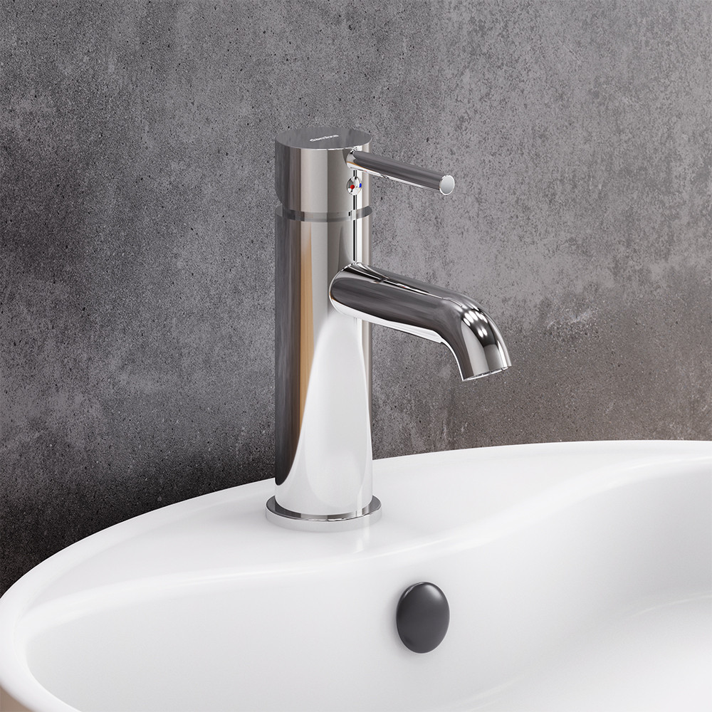 Смеситель для раковины хром Damixa Scandinavian Pure 360210000